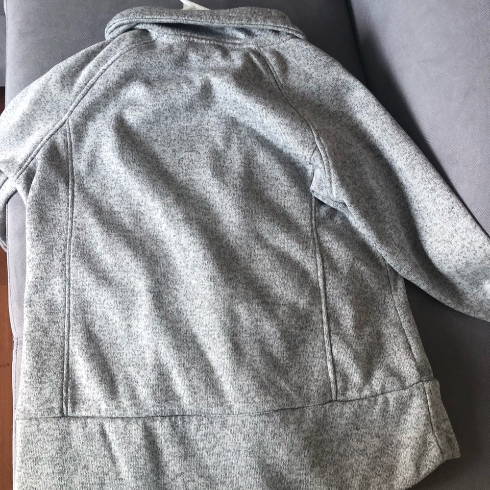 Gray zip up jacket. Size girls XL (16-18) but perfectly fits womens XS and S